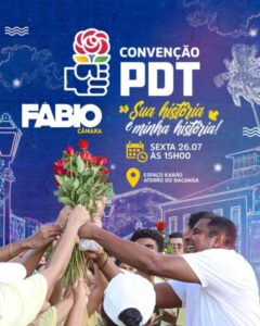 Convenção do PDT em São Luís será nesta sexta-feira, 26