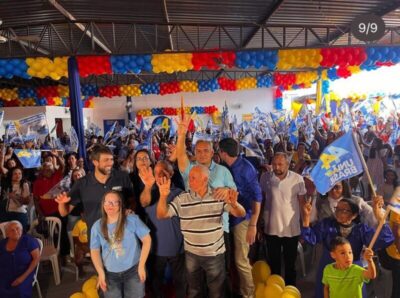 Prefeita Leide tem candidatura oficializada a reeleição em linda convenção do União Brasil em Governador Archer