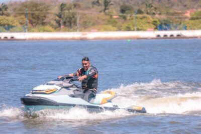 O 1⁰ Festival de Jet Ski de Tuntum leva milhares de admiradores do esporte ao Balneário da Tiúba.