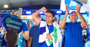 Multidão aclama Bruno Silva durante Convenção em Coelho Neto