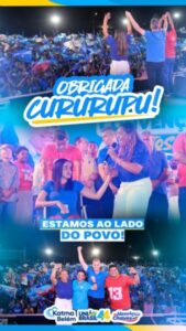 Katma Belém se consolida como esperança em Cururupu ao reunir mais de 10 mil pessoas em convenção