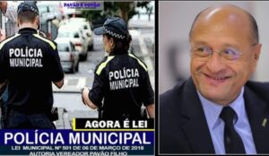 VEREADOR PROF. PAVÃO FILHO COBRA CUMPRIMENTO DA LEI QUE ALTERA A NOMENCLATURA DA GUARDA MUNICIPAL PARA POLÍCIA MUNICIPAL DE SÃO LUÍS