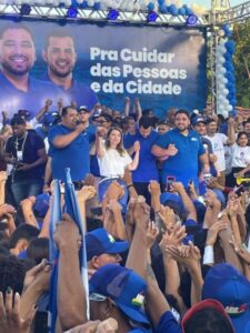 Convenção Municipal oficializa candidatura de Vinicius Vale e reúne multidão em Barreirinhas