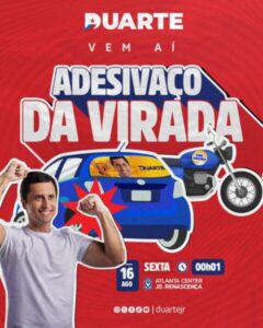 Duarte Júnior iniciará campanha com adesivaço no Renascença