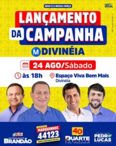 O Embaixador do Maranhão: Vereador Marquinhos Convoca São Luís para o Lançamento de sua Campanha