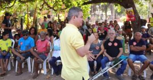 “O homem do campo quer mudança”, afirma Rafael em campanha na Zona Rural de Timon