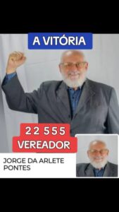 Jorge da Arlete Pontes: a voz que Raposa precisa na câmara municipal.