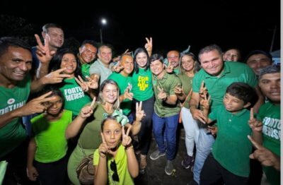 População da Morada Nova em Fortuna faz uma grande recepção para Sebastião Costa