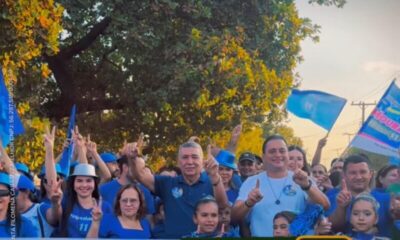 Uma multidão mostra em Arrastão nas ruas de Santa Filomena do Maranhão a força de Salomão e Niterram