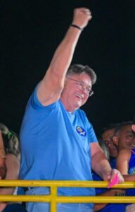 Em dia de festa em São Domingos pesquisa EXATA mostra Tratozão com 73,75% das intenções de voto