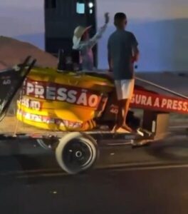 Vergonha o evento político do Tema neste domingo (22) em Tuntum foi tão fraco que até a panela de pressão murchou
