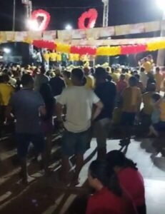 O comício do candidato a prefeito Tema no povoado Belém em Tuntum foi o maior fracasso