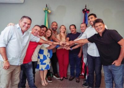 Prefeitos eleitos e reeleitos do PDT declaram apoio à candidatura de Roberto Costa à presidência da FAMEM