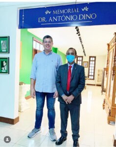 Deputado estadual Aluízio Santos destina emendas parlamentares para o Hospital de Câncer Aldenora Belo