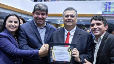 Flávio Dino Recebe Título de Cidadão Patoense da mãos do prefeito Dr. Alexandre Magno