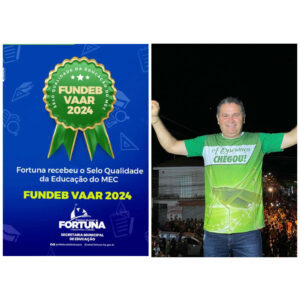 Gestão em fortuna: Prefeito Sebastião Costa conquista selo de qualidade na educação pelo mec