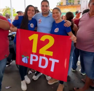 Adesivaço em Igarapé Grande reforça apoio ao candidato João Vitor Xavier
