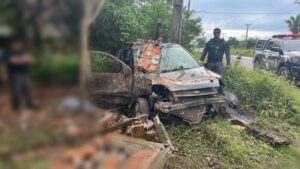 Sargento da PMMA perde controle de veículo e morre
