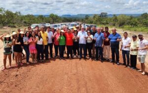 Prefeita Raimunda do Josemar inaugura estrada vicinal financiada com recursos viabilizados por Hildo Rocha