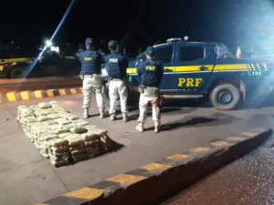 VÍDEO: mais de 300kg de maconha são encontrados em pneus de caminhão no MA