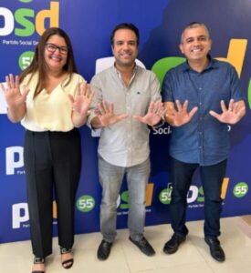 Schnneyder se filia ao PSD para ser candidato a prefeito em Timon