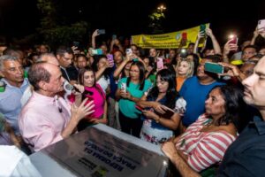 Prefeito de São José de Ribamar, Dr. Julinho entrega “Praça do Rodão”, no Parque Vitória, toda reformada