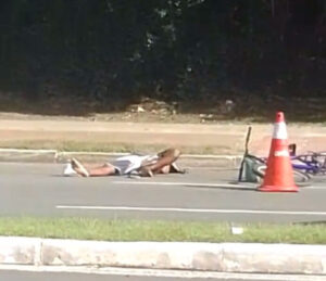Ciclista morre atropelado na Avenida dos Holandeses