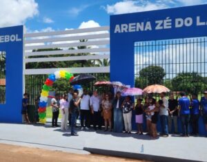 Arena de futebol construída com recursos de emenda de Hildo Rocha é inaugurada em Cantanhede