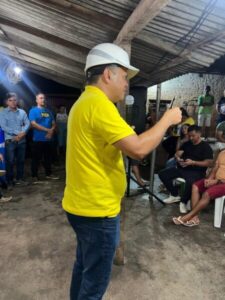 Crime eleitoral: Josinaldo Moraes faz campanha eleitoral antecipada em Santa Helena