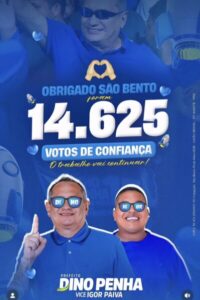 Esmagadora Vitória de Dino Penha Enterra Carreira Política de Luizinho Barros em São Bento