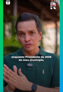Deputado e presidente do MDB de Grajaú, Ricardo Arruda repudia ataque sofrido pela candidata a vereadora, Carla Franco
