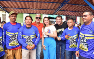 Deputada federal Detinha, prestigia festa dos 126 anos da cidade de Morros