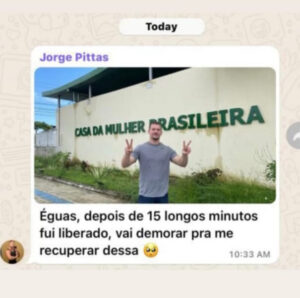 Os atos de um insensato contra uma estudante de medicina do Ceuma, que é sua colega de turma