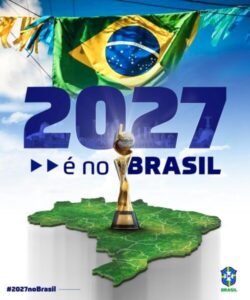 Brasil será a sede da Copa do Mundo de futebol feminino em 2027; São Luís está fora das cidades que vão abrigar jogos