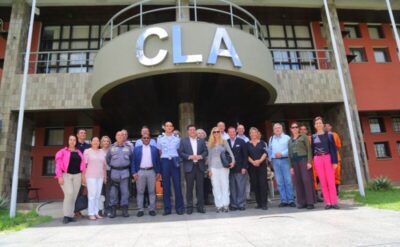 Vice-governador Felipe Camarão lidera visita de embaixadores da UE ao Centro de Lançamento em Alcântara