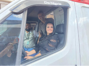 Cristiane Varão comemora aquisição de uma nova ambulância para a cidade de Bom Jardim*