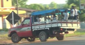 Pai de aluno denuncia transporte escolar irregular em ‘pau de arara’ em Amarante do MA