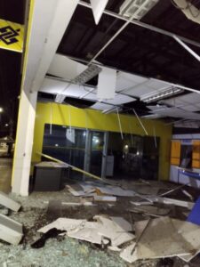 Criminosos explodem agência do Banco do Brasil em Rosário