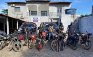 Polícia Civil recupera oito motos roubadas em aldeia de índios no interior do Maranhão