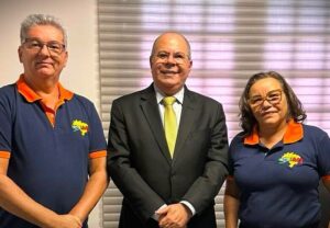 Hildo Rocha e Ilda Angélica tratam das estratégias de luta dos agentes de saúde e de combate às endemias, para o ano de 2024