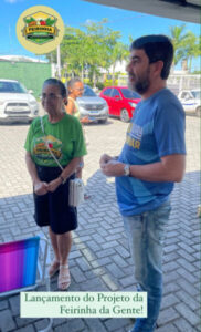 Liviomar Macatrão prestigia Feirinha da Gente que valoriza a agricultura familiar, artesanato e gastronomia