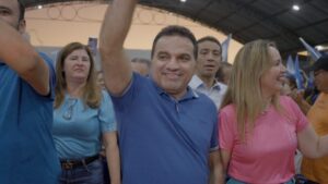 ‘Quem tem poder de tirar e botar é o povo’, diz Josimar durante convenção de Diegão em Vargem Grande