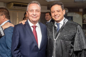 Secretário Luis Fernando representa Governo do Estado na posse de Rodrigo Maia no TRE-MA