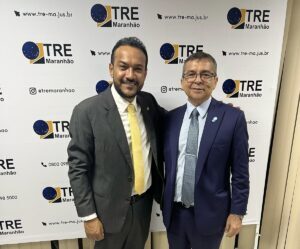 Junior Cascaria prestigia posse do novo presidente do TRE-MA, José Gonçalo