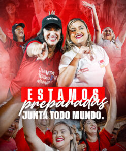 Convenção Partidária da pré-candidata a prefeita de Coroatá, Aryanna Amovelar é confirmada com grande público aderindo à Onda Vermelha