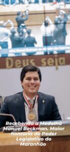 André Fufuca recebe honraria máxima da Assembleia Legislativa do Maranhão