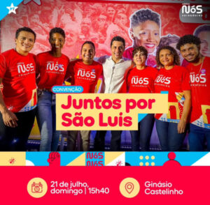Coletivo Nós oficializa candidatura a reeleição em convenção partidária no próximo domingo, 21 de julho
