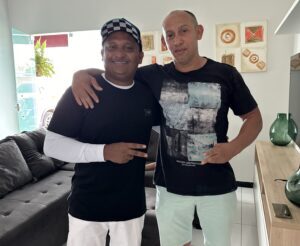 Empresário Bibio da Skol prestigia aniversário do pré-candidato a prefeito de Bacuri, Márcio Hominho..