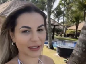 A advogada Deolane Bezerra grava vídeo, minutos antes de ser presa, e diz que dinheiro não traz felicidade; confira: