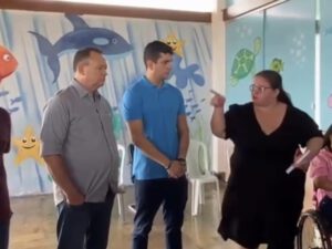 Othelino denuncia abandono da Casa de Apoio Ninar e mãe implora, sob o olhar insensível de Carlos Brandão; confira: